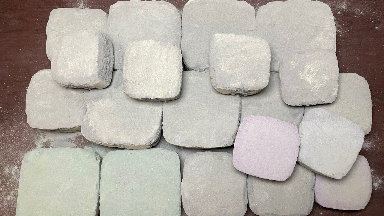 Soft Grey Crush ASMR | Satisfying Smooth & Crunchy Sounds