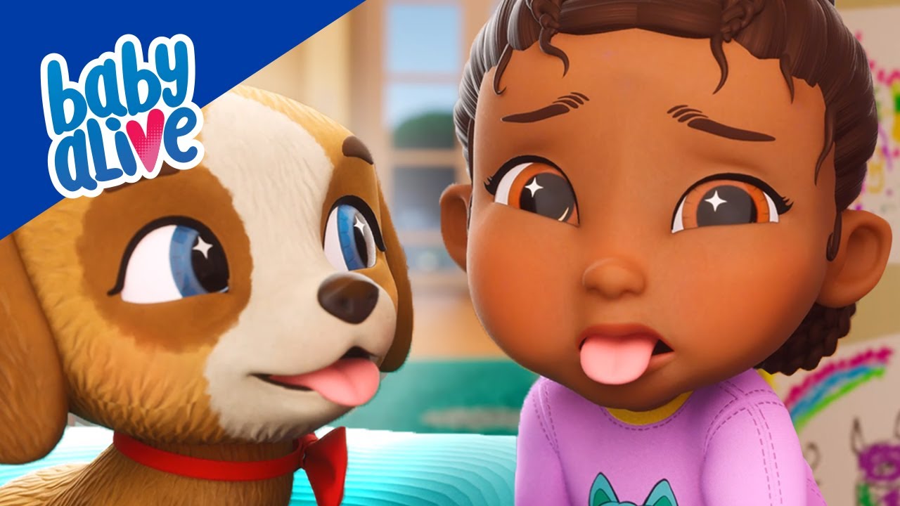 Baby Alive en Español 🐶 Muñecas Cachorro Sorpresa 🐶 Video Para Niños 💕