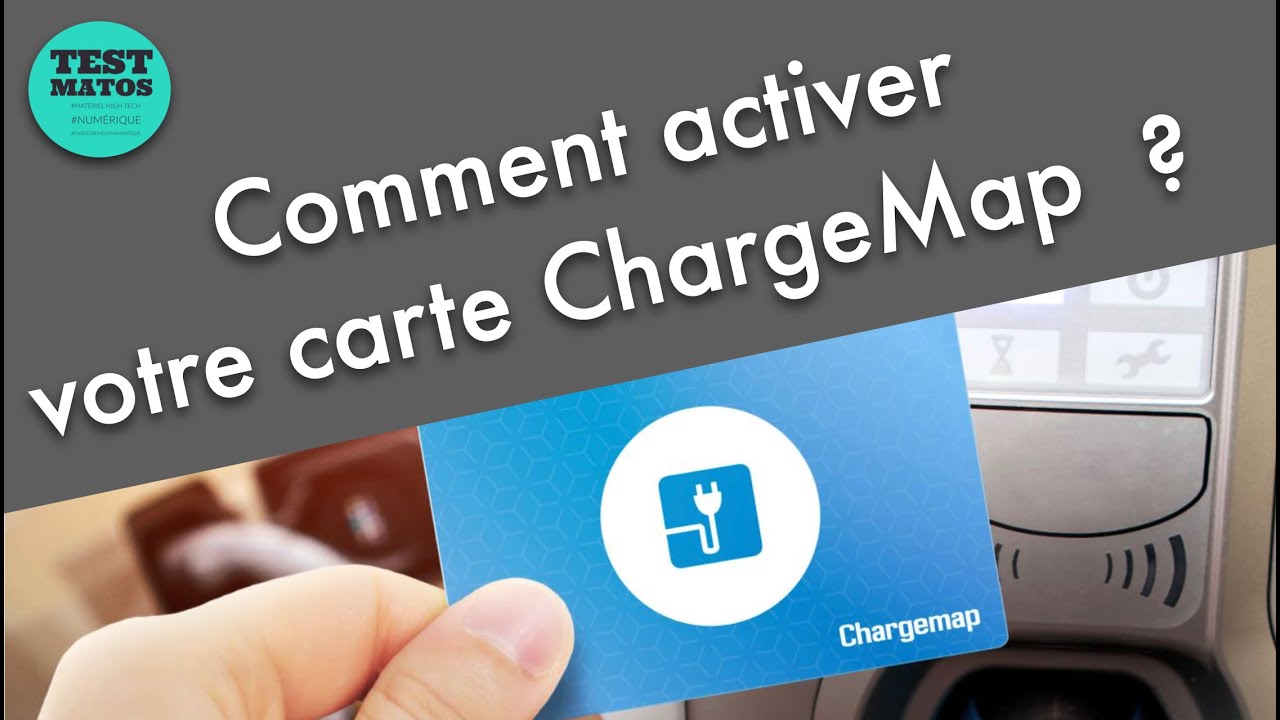 Pensez à activer votre carte ChargeMap avant votre première charge !
