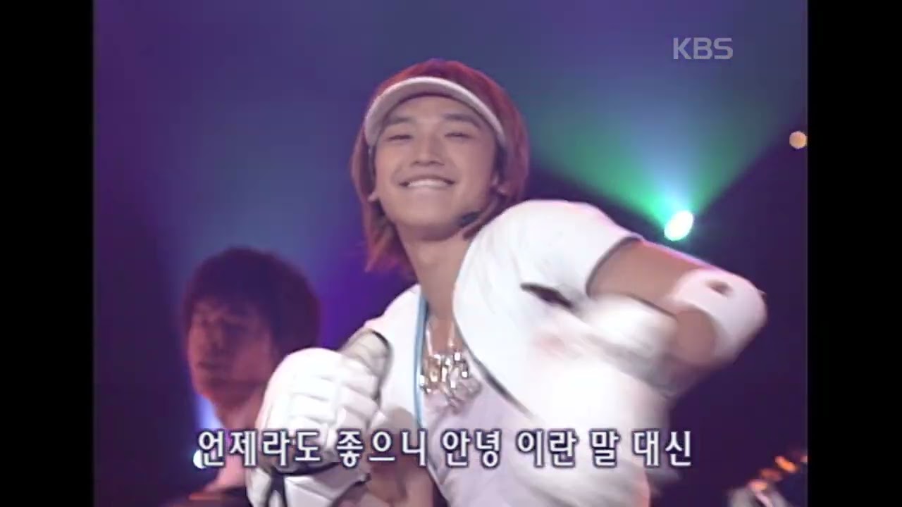 비(Rain) - 안녕이란 말 대신 [뮤직플러스] | KBS 2002.08.17 방송