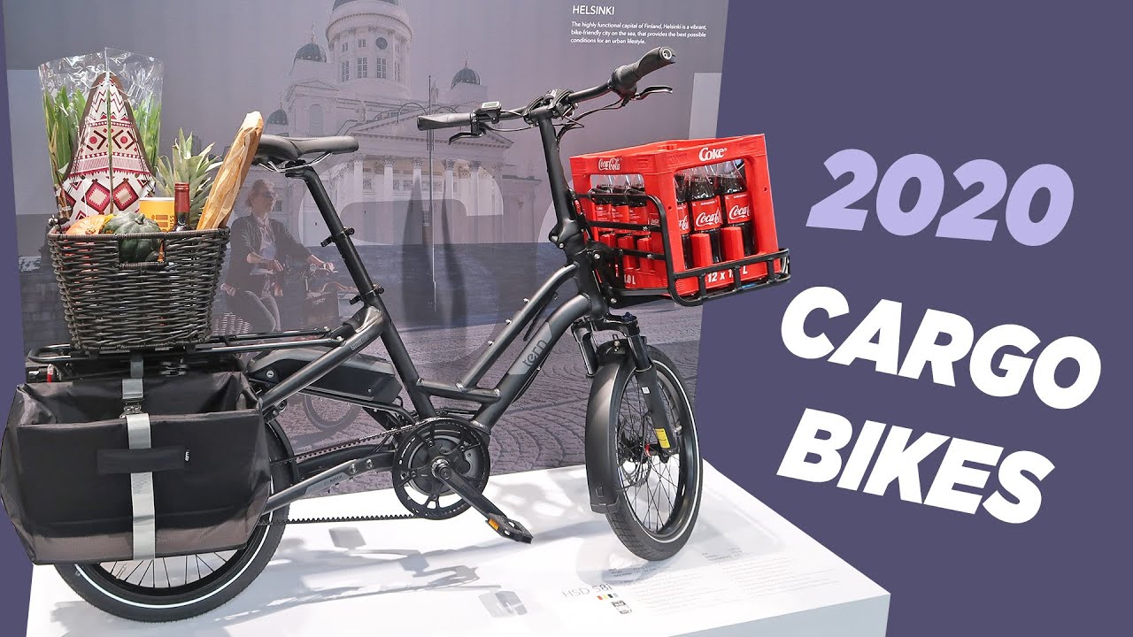 New 2020 Electric Cargo Bikes From Tern - First Look