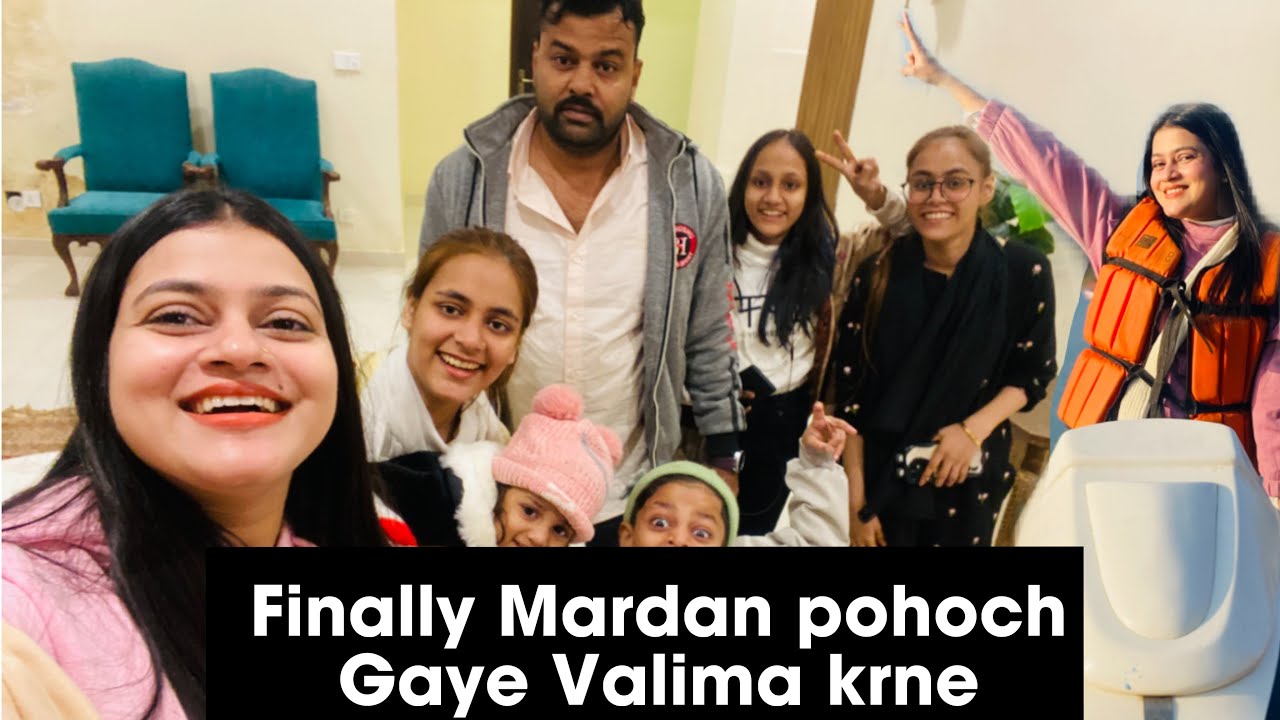 Finally Valima k liye Mardan pohoch Gaye || 1st time Jetski Try ki || Diamond Farhan||