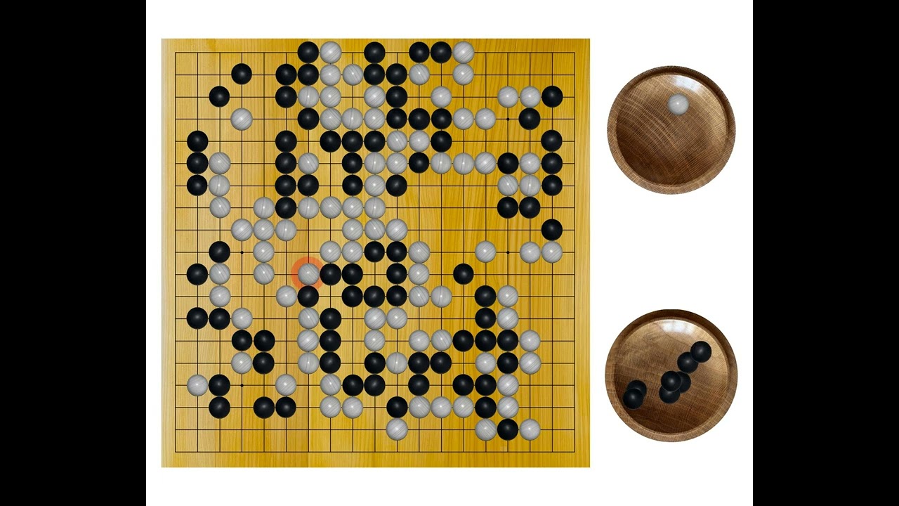 Kobayashi Satoru(9p) - Yo Kagen(9p), 2008-09-18, 34th Gosei, Result: B+2.5