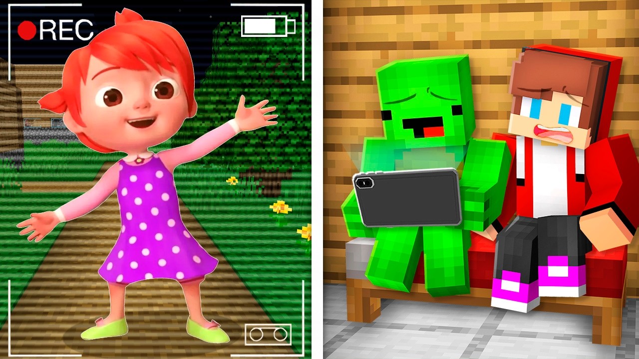 How Mikey and JJ get Yo Yo Cocomelon in Minecraft ?! - Maizen