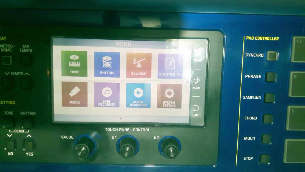 Salvar Ritimos e Timbres separados de um Pack