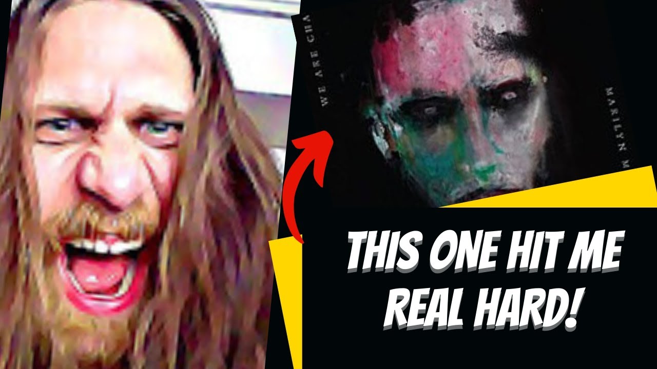 I THINK I'M OK! Marilyn Manson - Broken Needle (REACTION!)