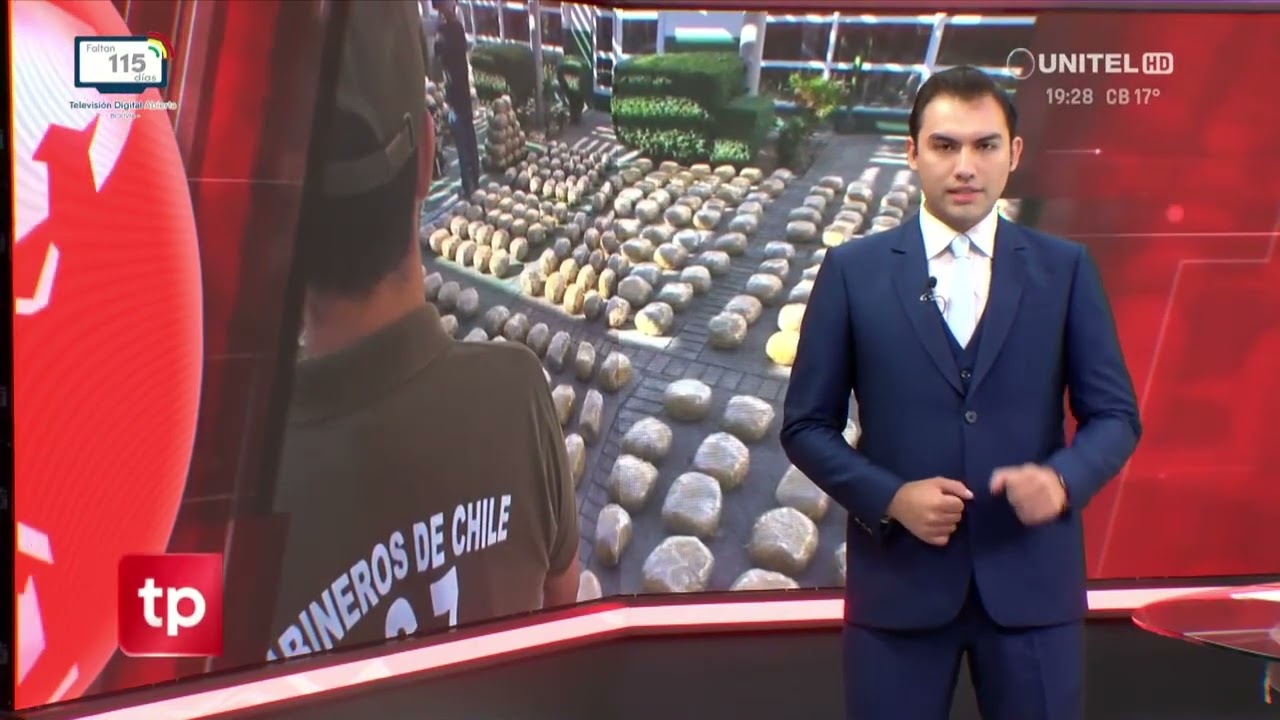 Incautan en Chile una tonelada de droga boliviana