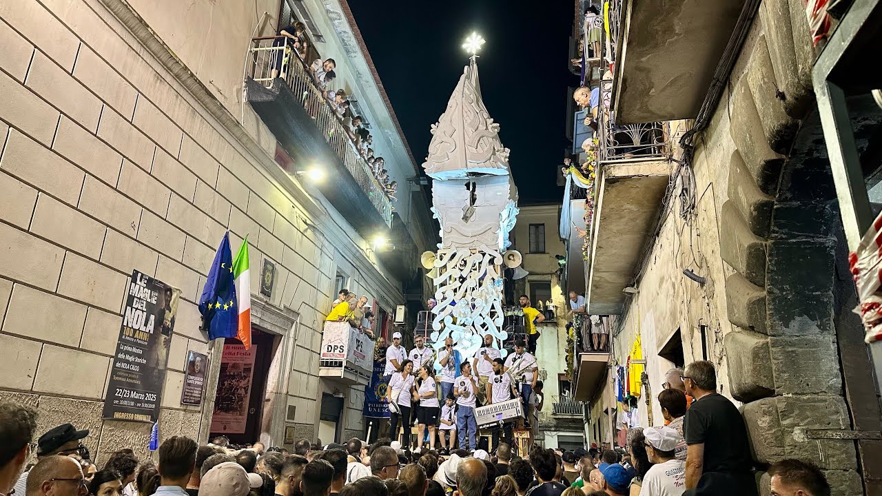 Festa dei Gigli di Nola 2025 - Girata delle carceri - Barca - Paranza: “La Fedelissima” Nolana