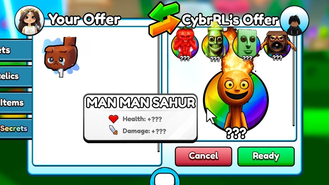 Trading From NOTHING To *NEW* SECRETS In Brainrot Evolution (Roblox)