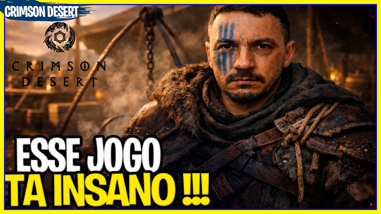 ESSE JOGO ESTÁ PROMETENDO MUITO! CRIMSON DESERT