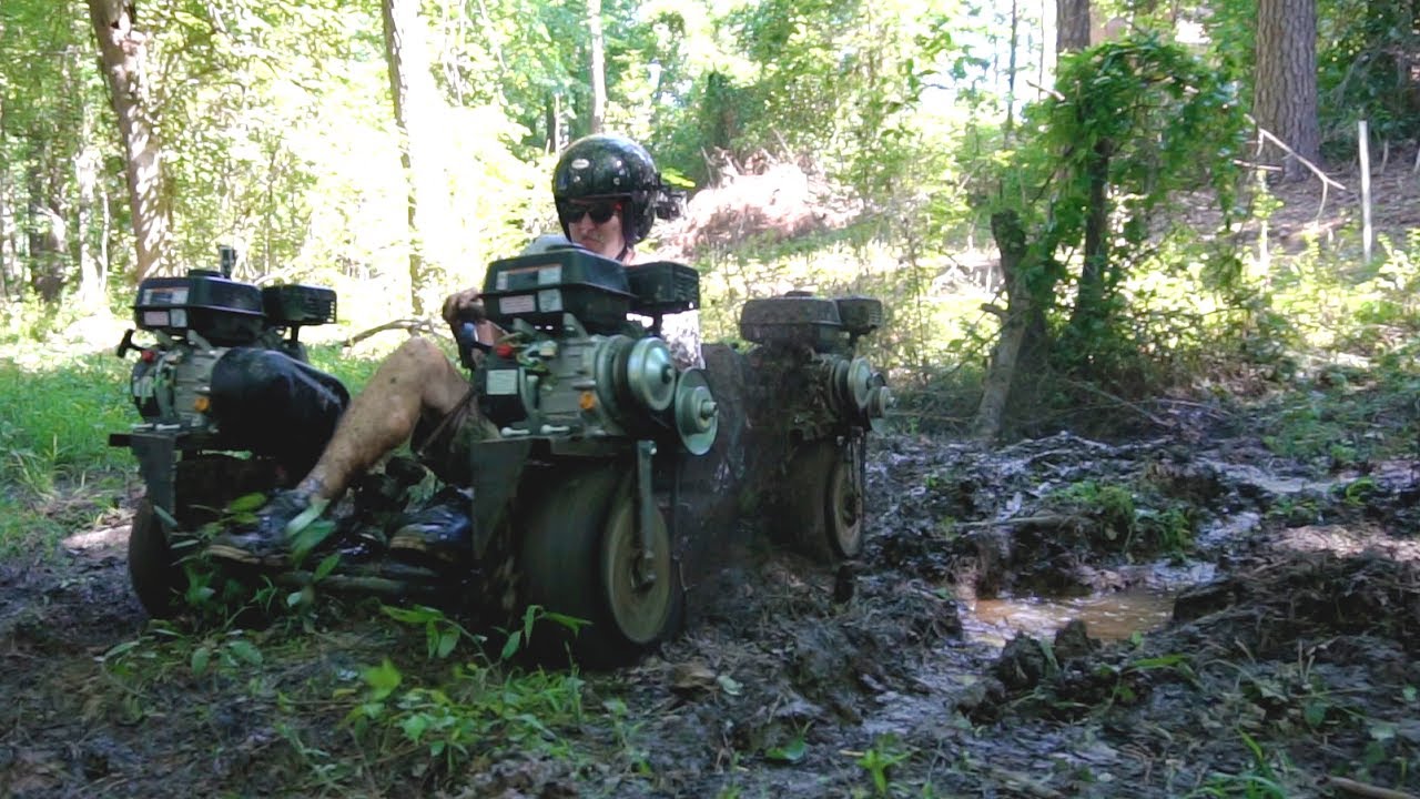 AWD Kart vs. Mud & Hillclimb