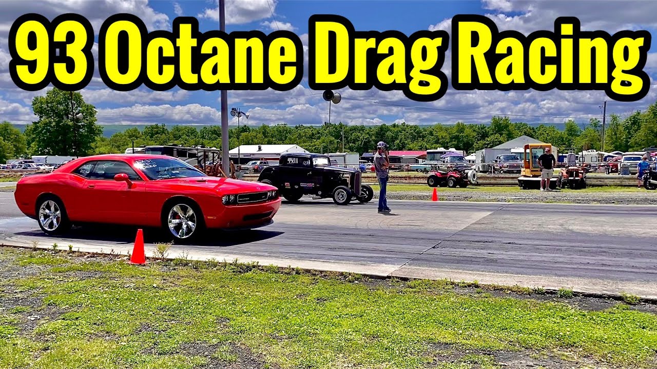 SRT8 Dodge Challenger With Diablosport 93 Octane Tune 1/4 Mile