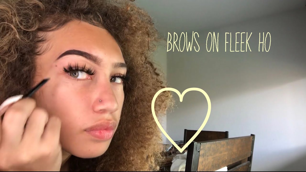 EYEBROW TUTORIAL FOR BEGINNERS? | YASMEEN NICOLE❤️