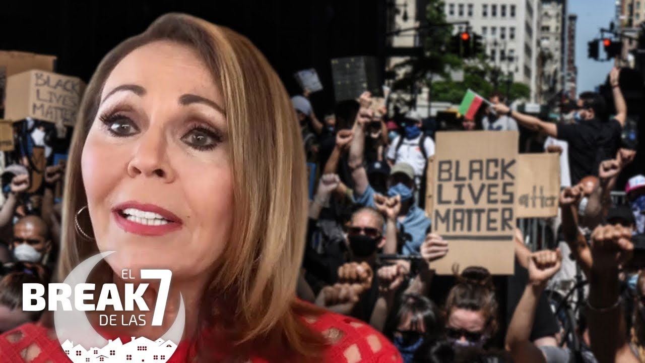 María Elena Salinas responde a los críticos del Black Lives Matter | El Break de las 7