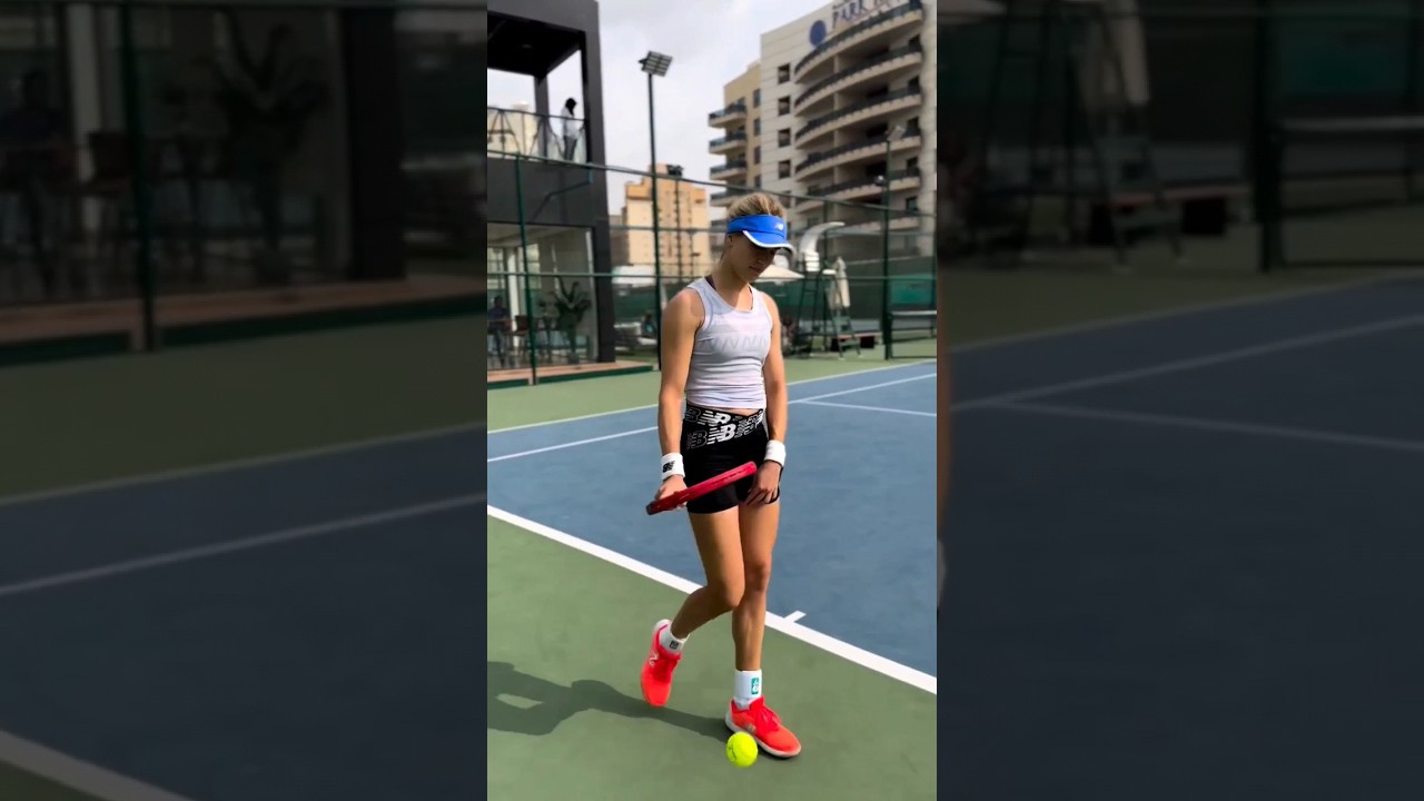 Genie Bouchard Training #tennis #wta #bouchard