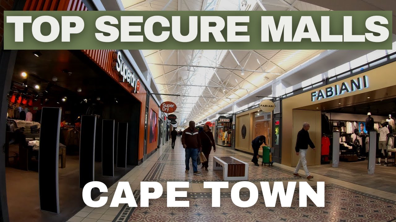 5 TOP BEST SECURE MALLS IN CAPE TOWN SOUTHA FRICA #4kwalktour