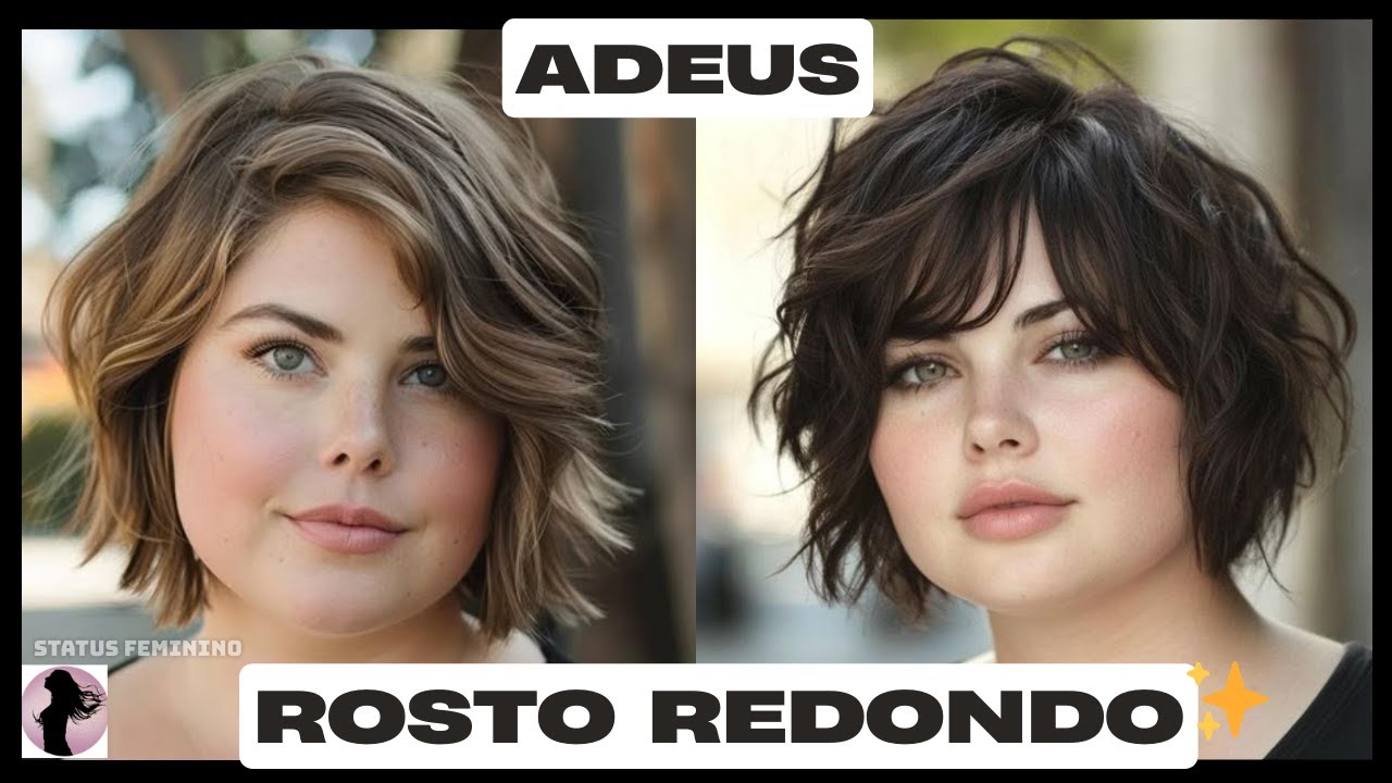 Cortes que afinam o rosto e valorizam a beleza natural 💇‍♀️