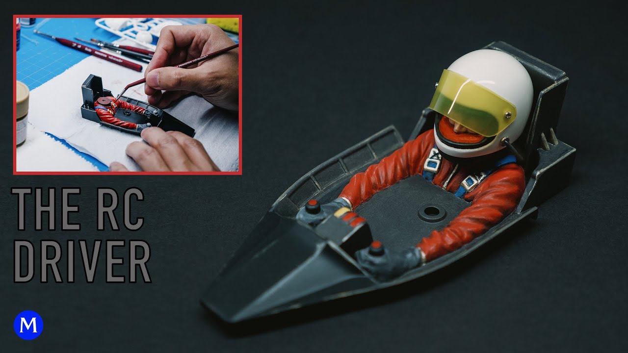 Painting and Building a Scale Model Figure RC Driver