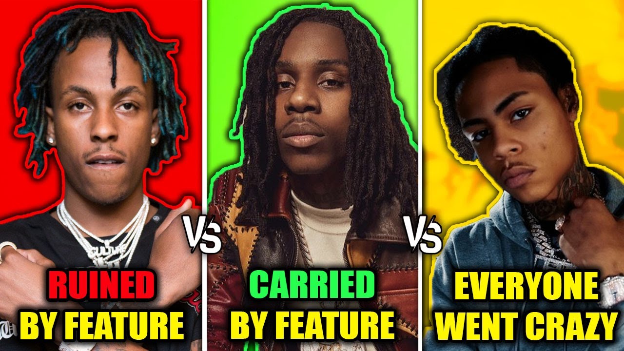 SONGS RUINED BY THE FEATURE VS SONGS CARRIED BY THE FEATURE VS SONGS EVERYONE CARRIED ON