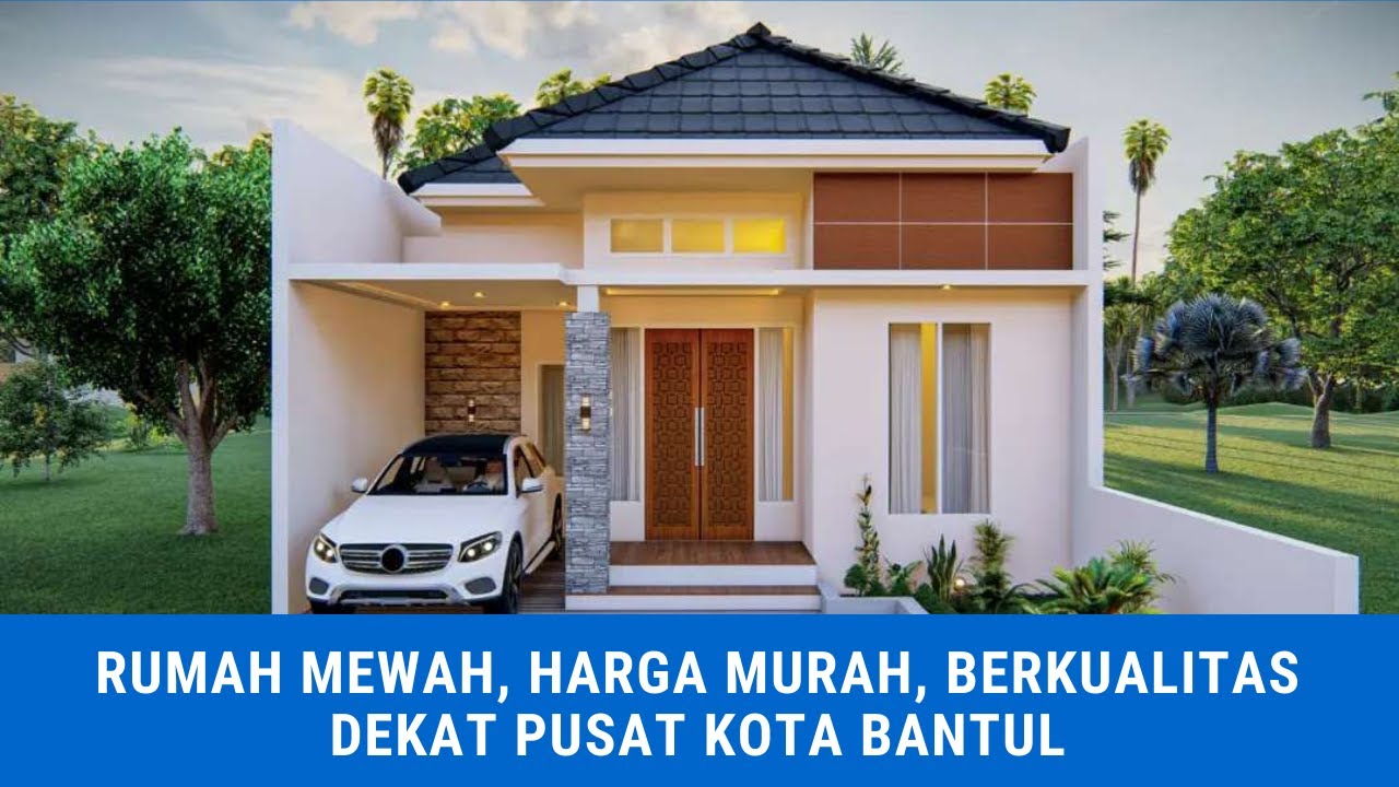Dijual Rumah di Bantul Desain Mewah Harga Murah dekat Pusat Kota Bantul