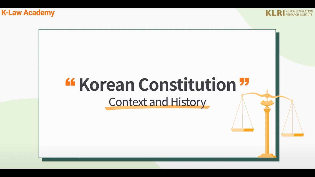 [KLA] Korean Constitution