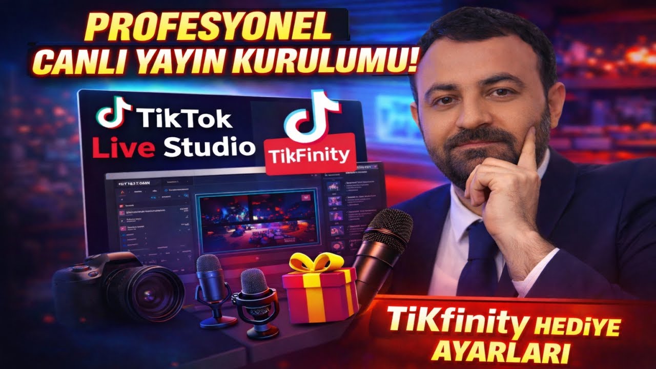 “TikTok Live Studio & TikFinity AYARLARI | Profesyonel Canlı Yayın Kurulumu (2025)”