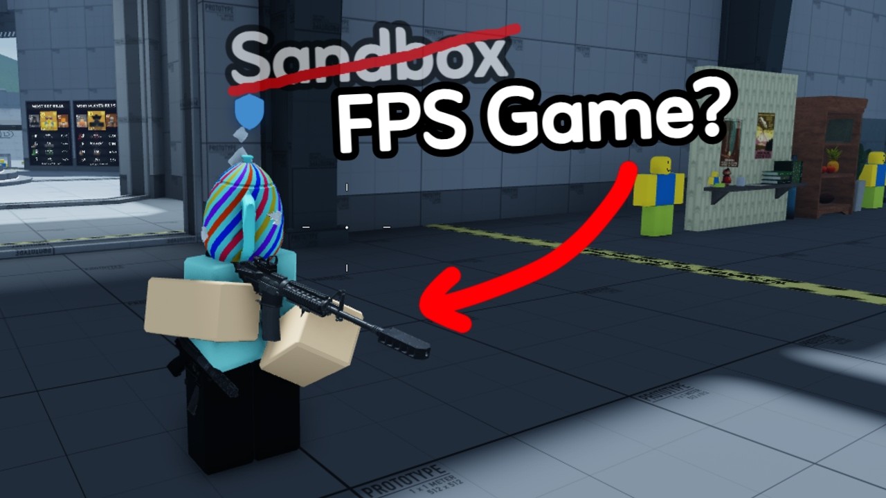 This SANDBOX game has a better Gun system than actual FPS GAMES
