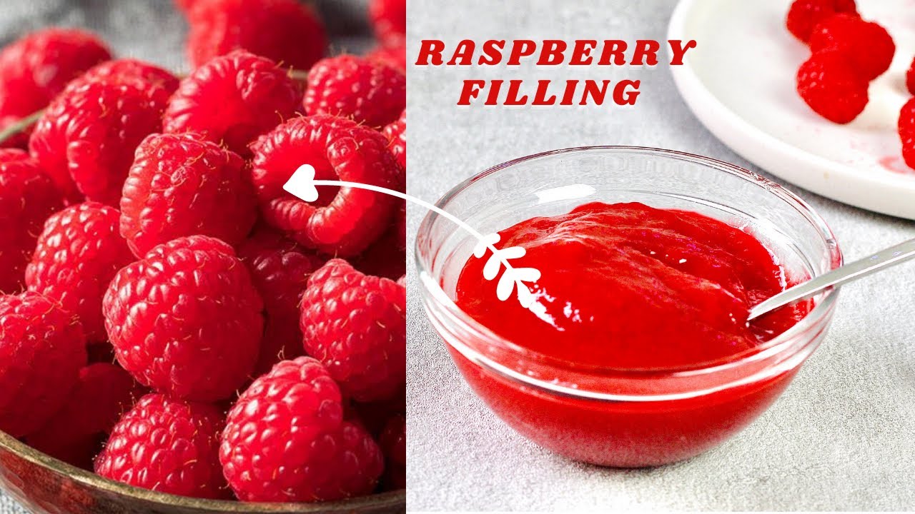 How To Make Raspberry Filling For Cake | Raspberry Jam Filling Recipe.