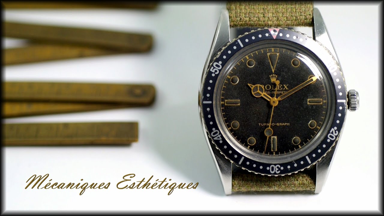 Rolex Turn-O-Graph 6202 (1953) Incredible Tropical 