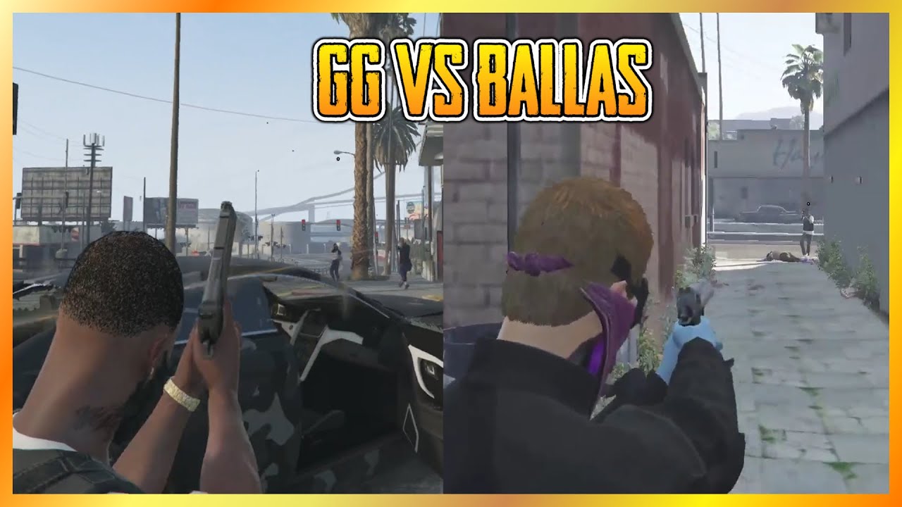 GG vs BALLAS On BSK Turf // 4HEAD Goes Demon Mode | NoPixel GTA RP
