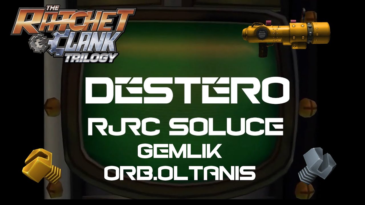 Ratchet & Clank 2002 - GEMLIK ORB.OLTANIS - Gold Bolts/Skill Points #Gemlik #OrbOltanis