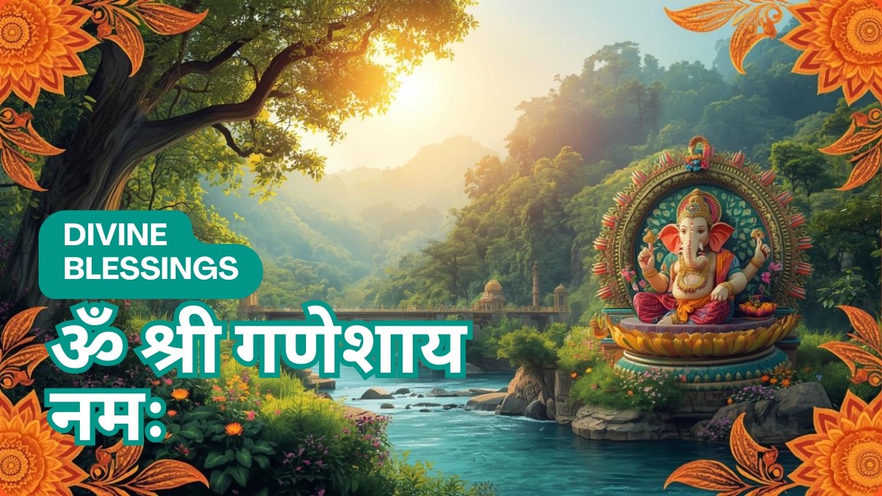 Om Shri Ganeshaya Namah 108 Times | Powerful Devotional Ganesh Mantra