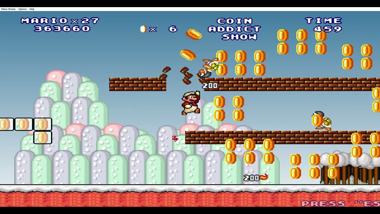 Mario Worker Remake The coin addict show