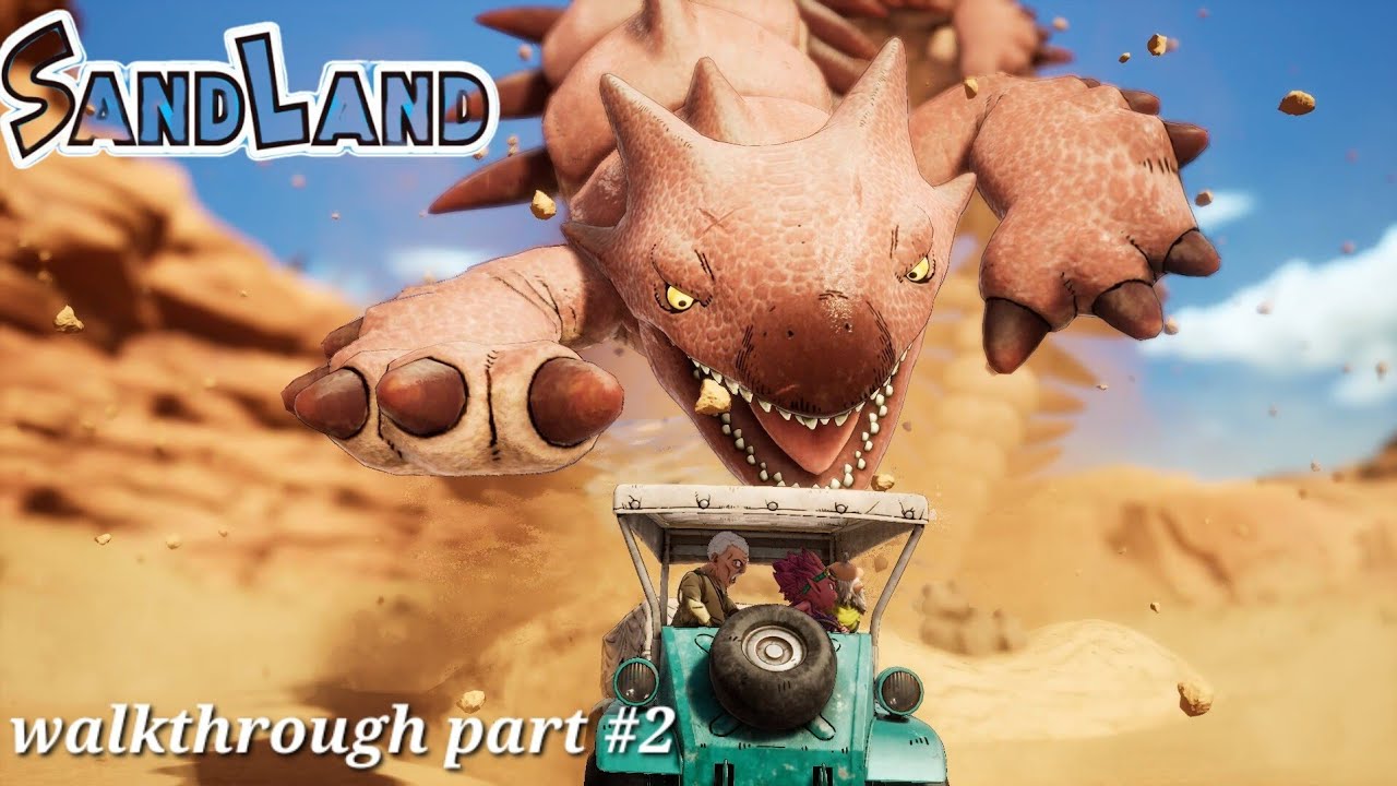 Sand land walkthrough gameplay part #2 on ps5 