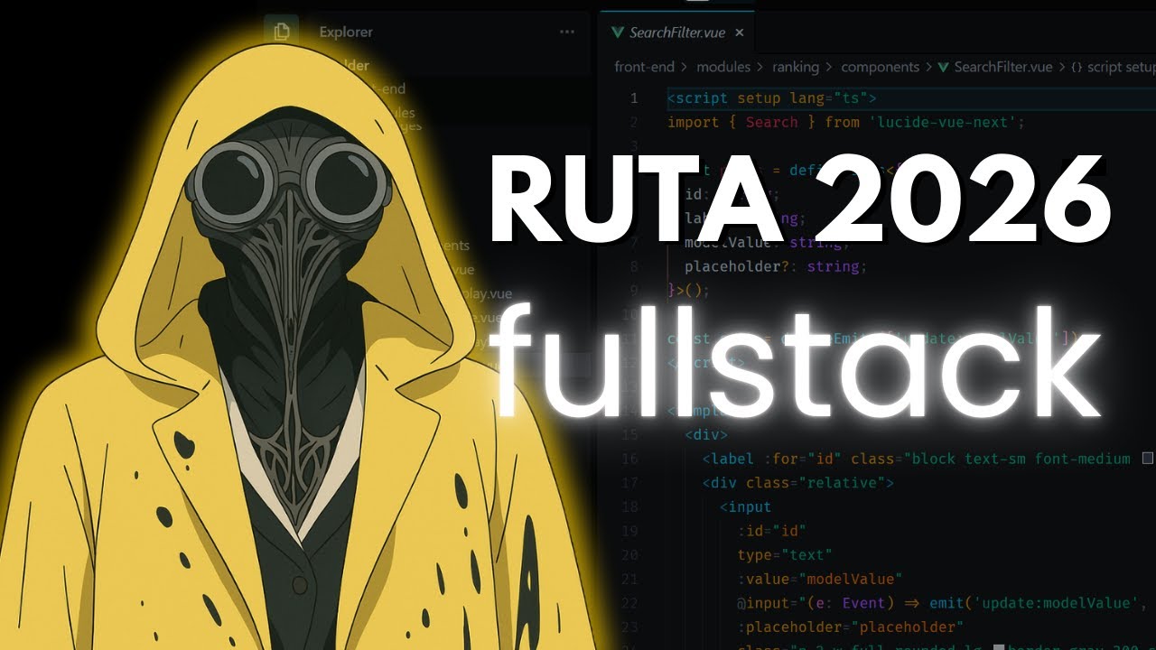 🟡 Te Explico Qu&eacute; Aprender Para ser Full Stack en 2026 - La RUTA M&aacute;s Completa de TODAS