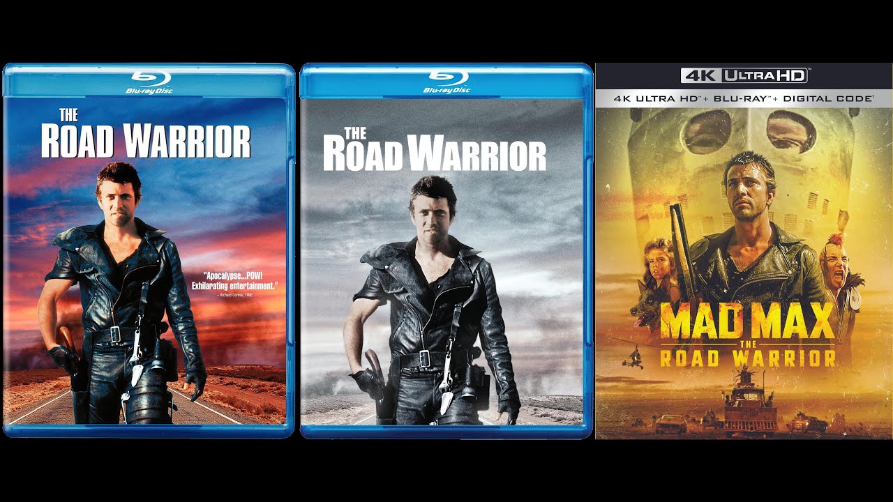 Mad Max 2: The Road Warrior DVD vs Blu-ray vs 4K Blu-ray Comparison (SDR version)