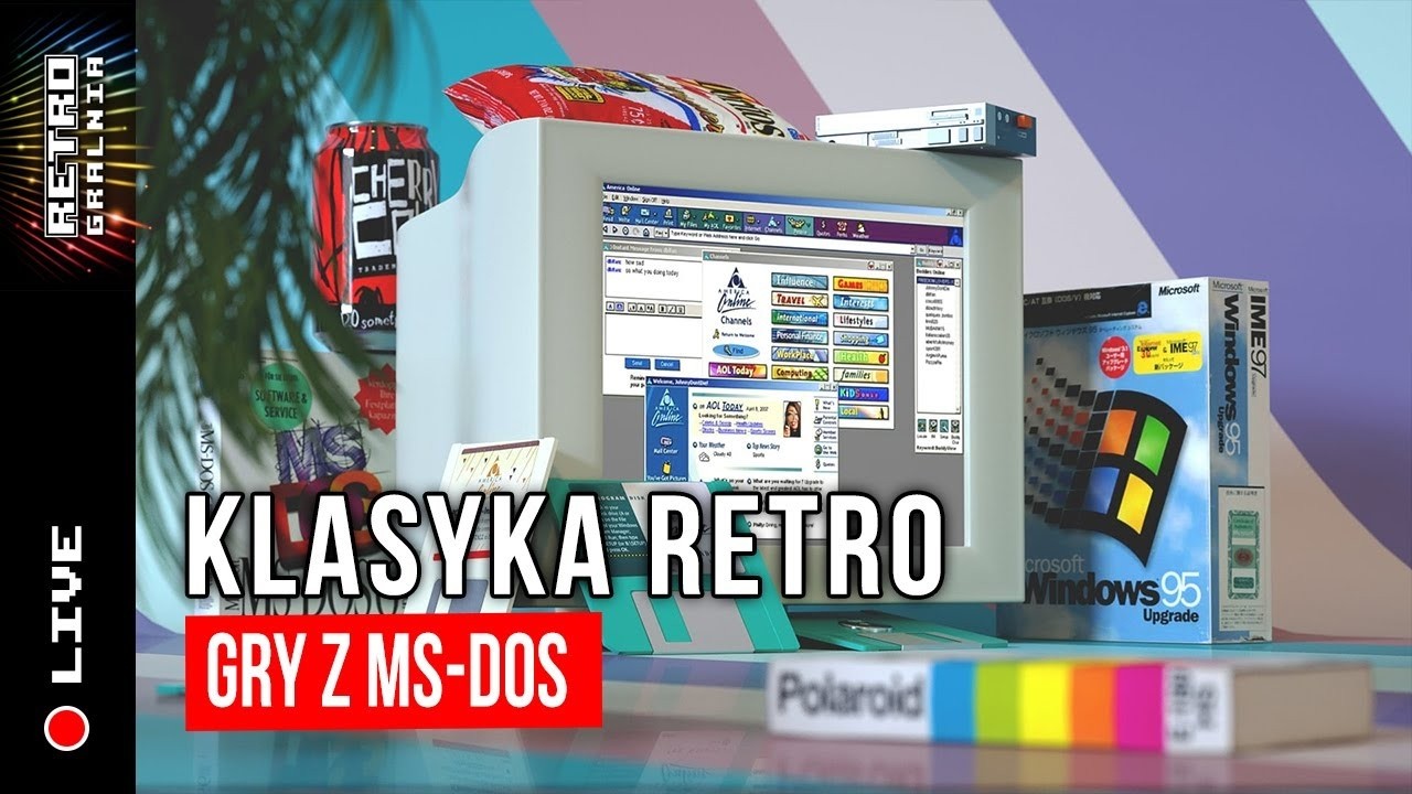 🔴 MS-DOS - gramy w stare gierki