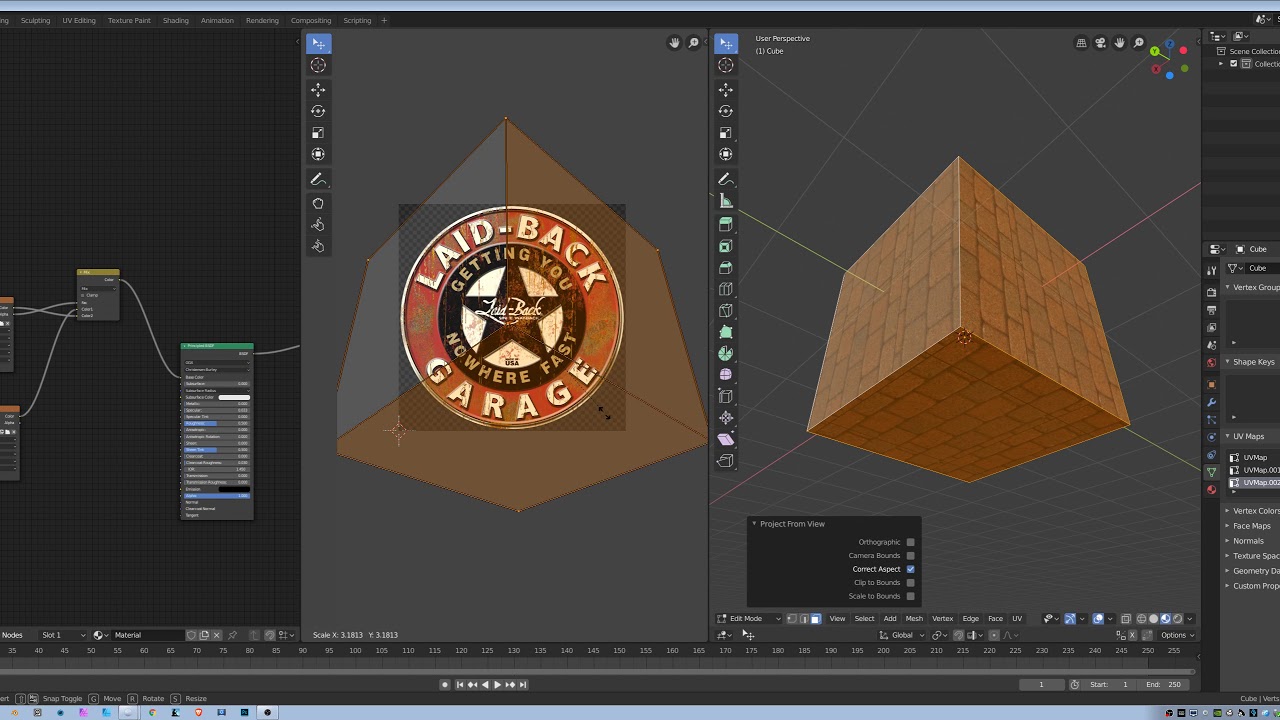 Layering Textures in Blender 2 8