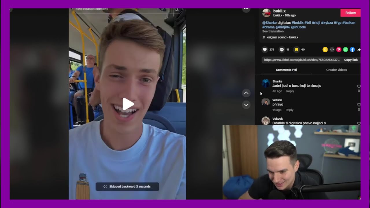 SHARKE REAGUJE NA KRINDZ I SMESNE TIKTOKOVE #5