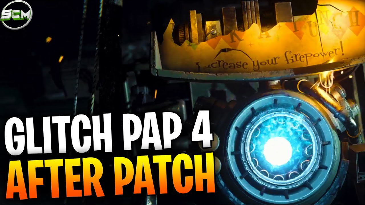 GLITCH Pack a Punch Niveau 4 Zombie MW3 After Patch, GLITCH Duplication Lame Éther et Arme Spéciale