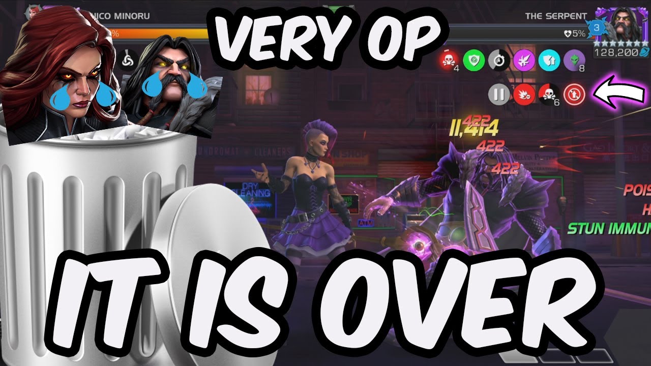 THE END OF DARK PHOENIX - Nico Minoru 7 Star Gameplay First Look - Marvel Contest of Champions