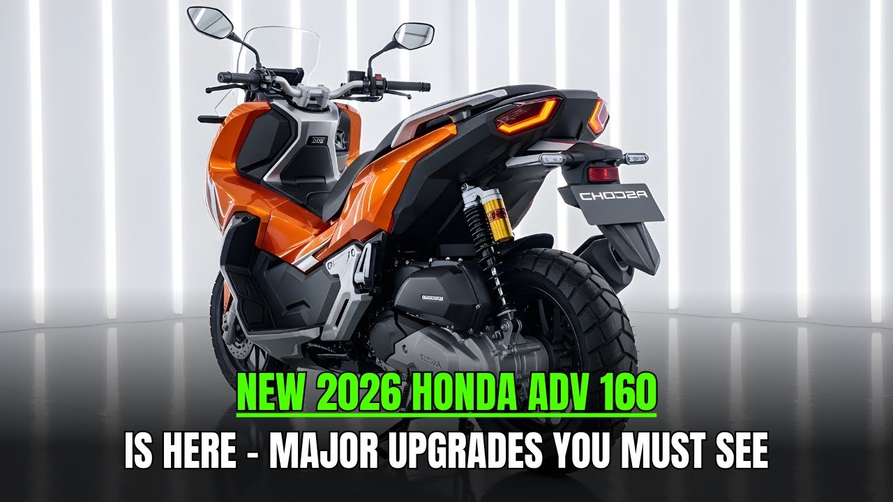 2026 Honda ADV 160 Finally Revealed – This Scooter Is Next Level!