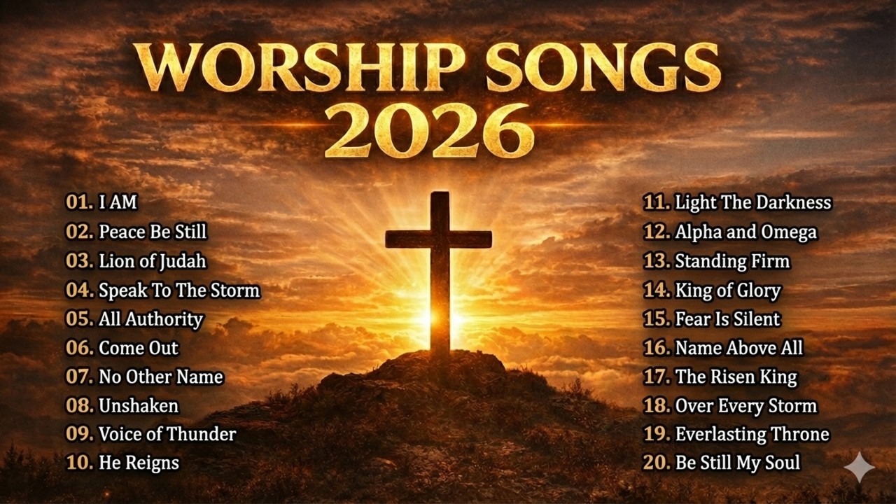 Worship Songs 2026 ✝ 1 Hour Christian Praise & Worship Playlist | Powerful Jesus Music