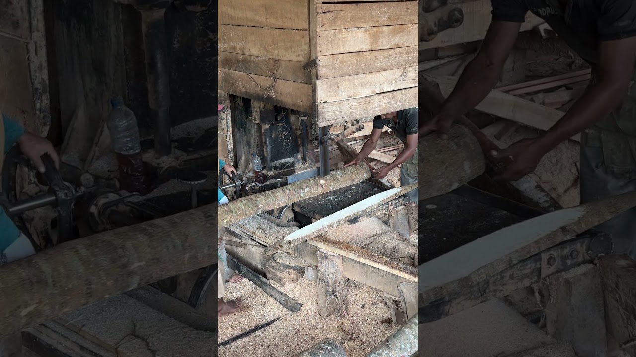 Precision Techniques in House Wood Cutting with Sawmill Machine