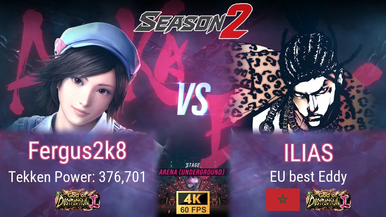Fergus2k8 (Asuka) 🤜 ILIAS (Eddy) 🎯 Ranked 💥 Tekken 8 season 2