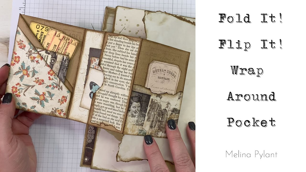 FOLD IT! FLIP IT! WRAP AROUND POCKET | INSPIRED BY CORI