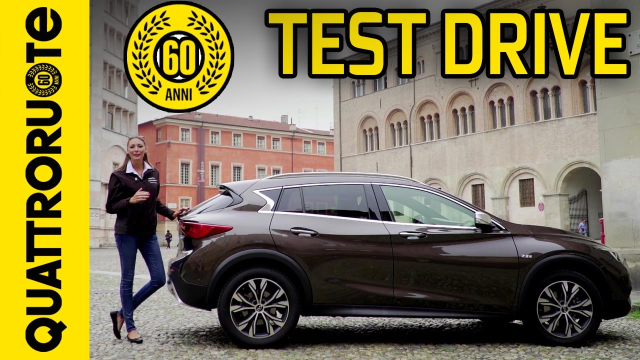 Nuova Infiniti QX30: il test drive di Quattroruote
