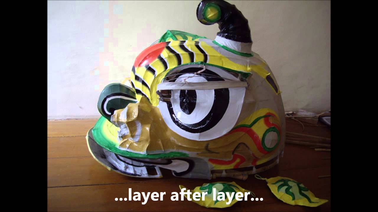 Special Decorated Lion Head 03 - Tiger Nosed Lion