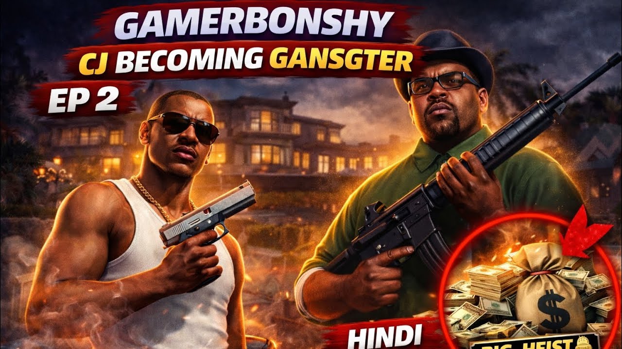 CJ Becoming Gangster 😈 | Ballas Gang Se Fight 💥 | GTA San Andreas Hindi Gameplay EP 2