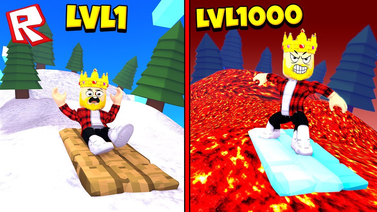 СКАТИЛСЯ С САМОЙ ВЫСОКОЙ ГОРКИ! СИМУЛЯТОР КАТАНИЯ ROBLOX